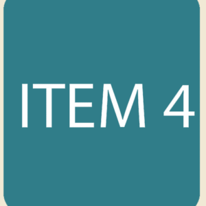 Item 4